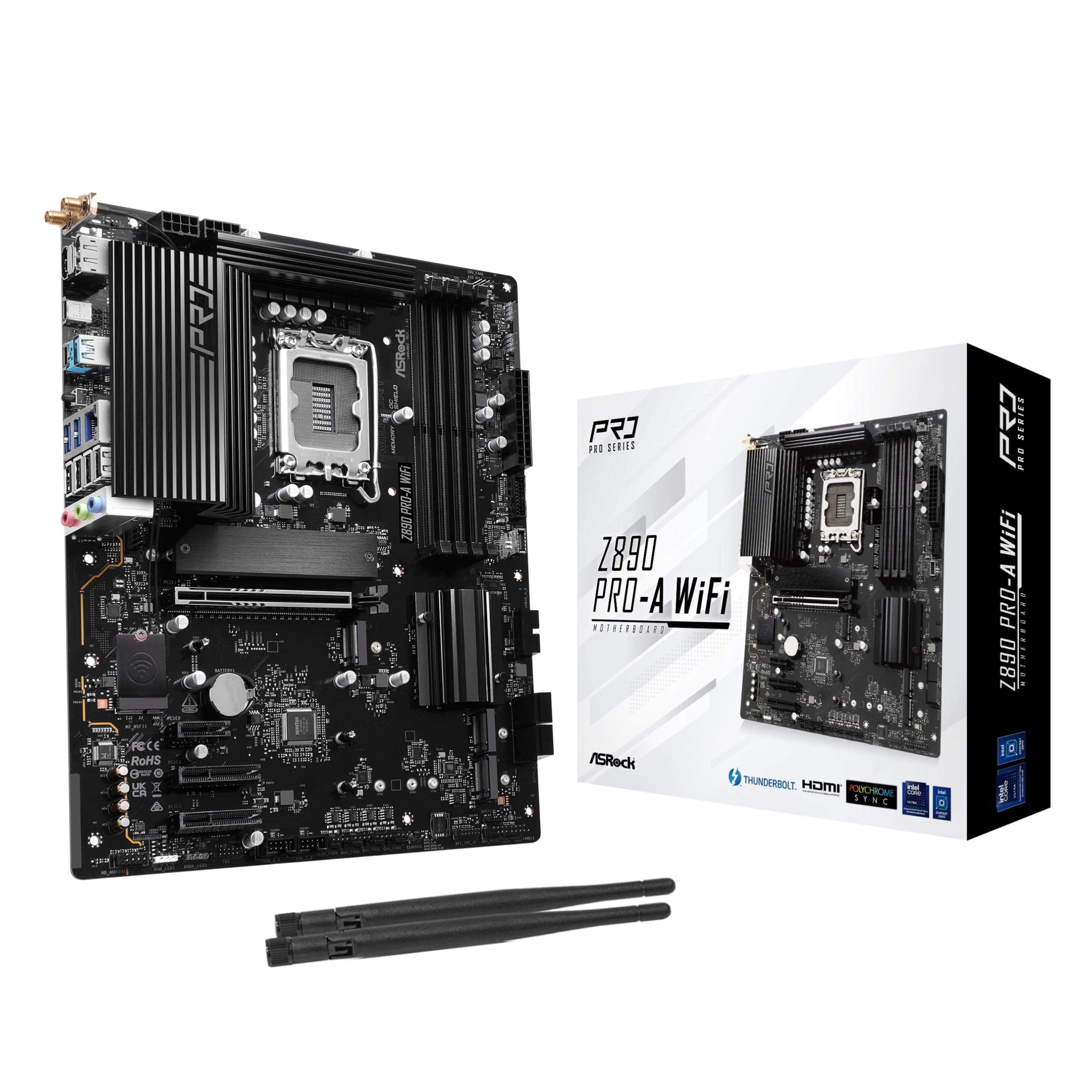 Amazon | ASRock マザーボード Z890 Pro-A WiFi Intel CPU Core Ultra